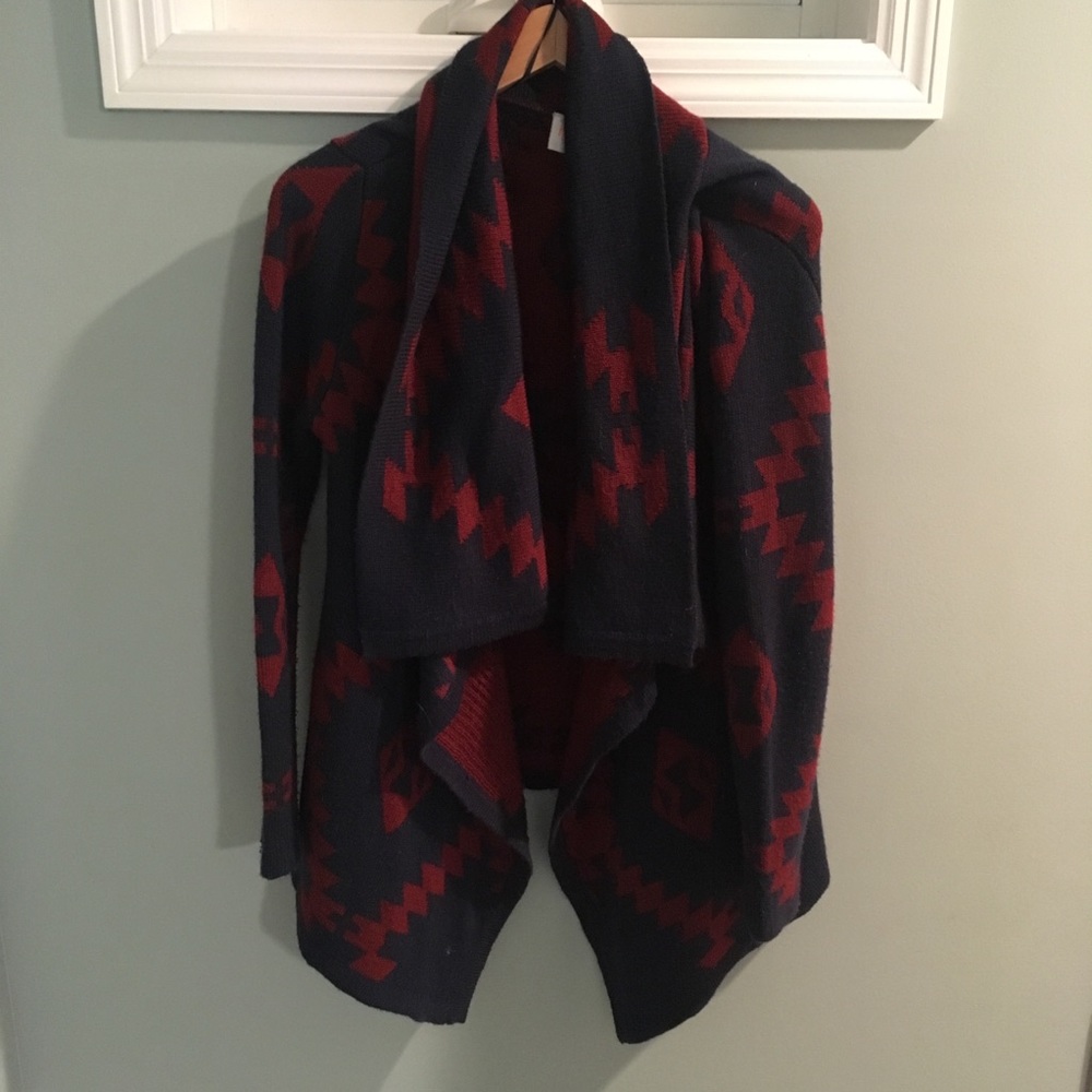 Small Tribal Aztec print oversized sweater by Moon